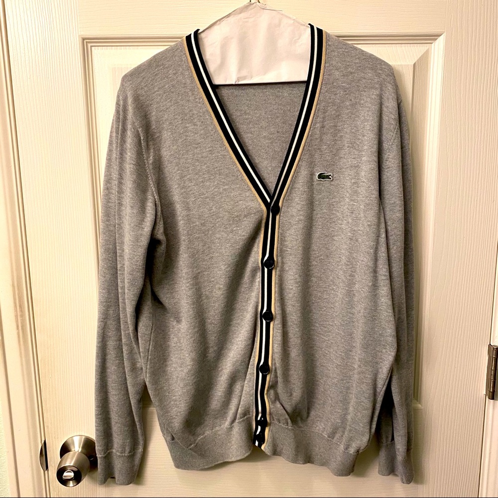 Lacoste cardigan size S